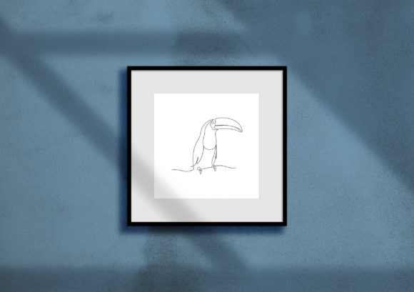 Continuous Line Toucan: Graphics & Illustrations Review