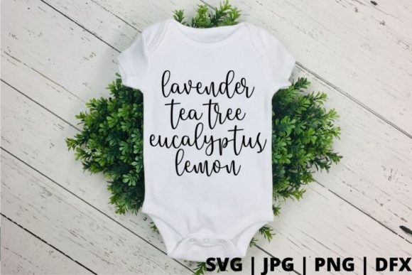 Essential Oils Graphics for Crafts and Branding