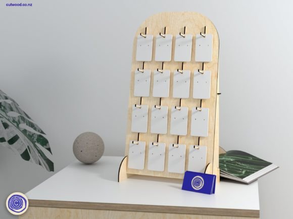 Laser Cutting Stands: A Review of Earring Display Stand