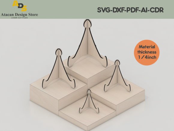 Laser Cutting Stands: Frame Display Holder Plans Review