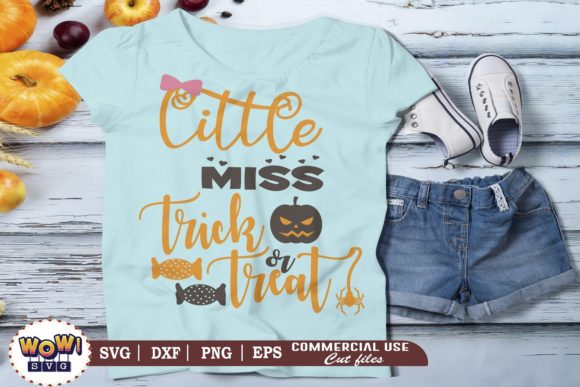 Little Miss Trick or Treat: Fresh Graphics & Illustrations