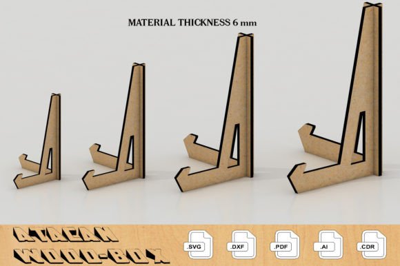 Review: Easel Display Stand Laser Cut File 024 for Crafters
