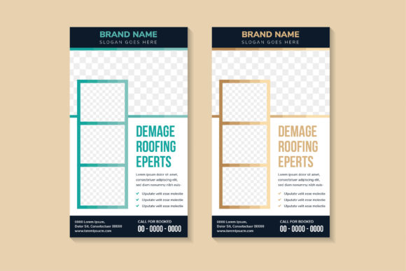 Roofing Vertical Banner: Graphics for Flyers Amp