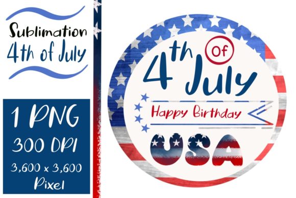 Sublimation 4th of July: Graphics & Illustrations Review
