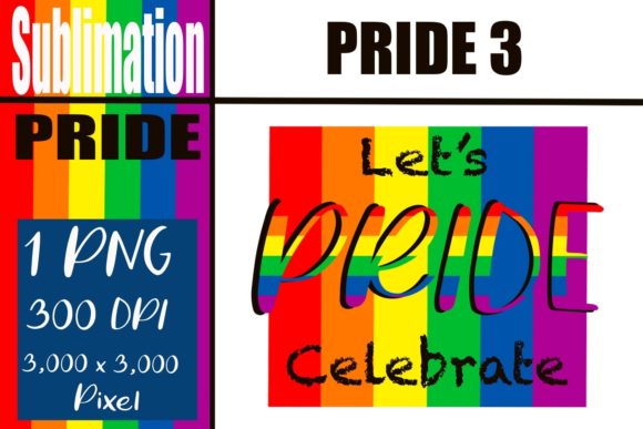 Sublimation Pride 3: Essential Graphics & Illustrations