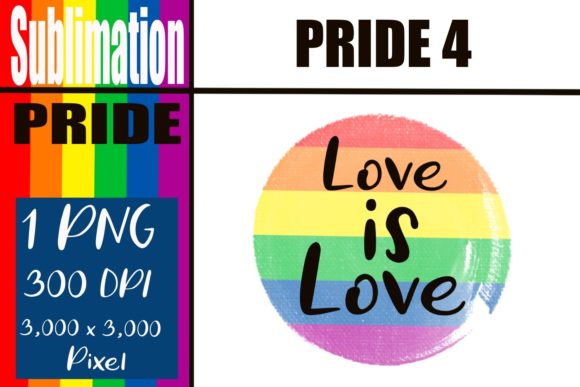 Sublimation Pride 4: Vibrant Graphics and Illustrations