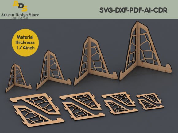 Wooden Display Stand Plate Holder Easels Review